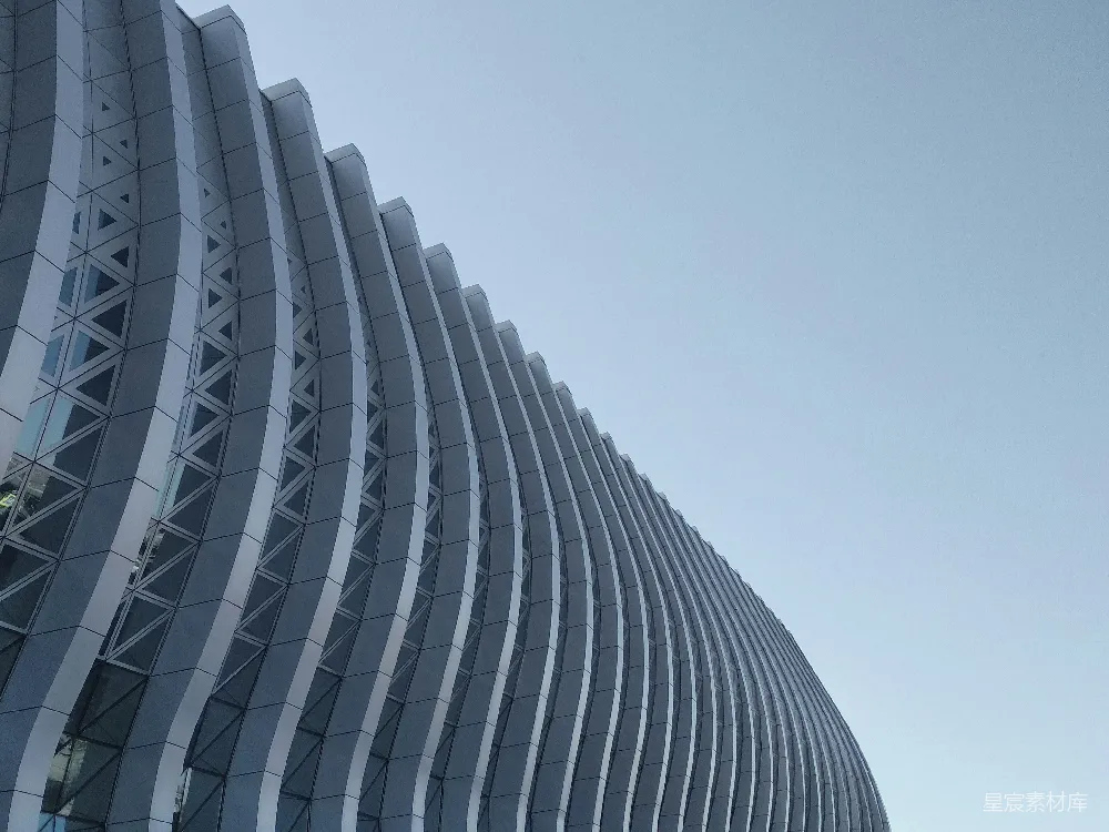 高清摄影 建筑 现代 几何 城市 天际线 现代建筑的几何之美