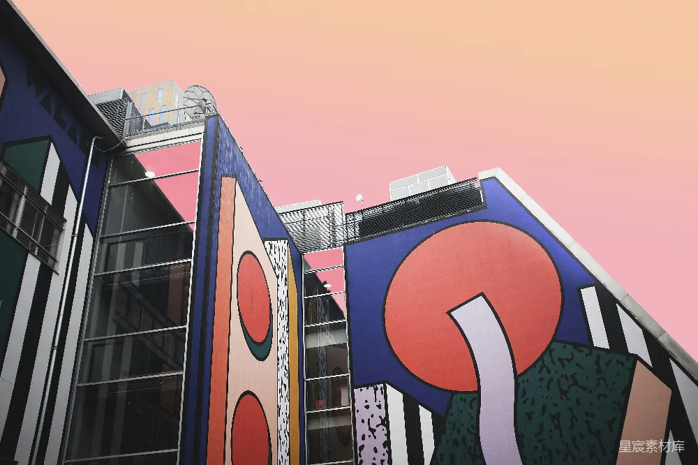 高清摄影 城市 艺术 抽象 现代 建筑 城市中的几何艺术