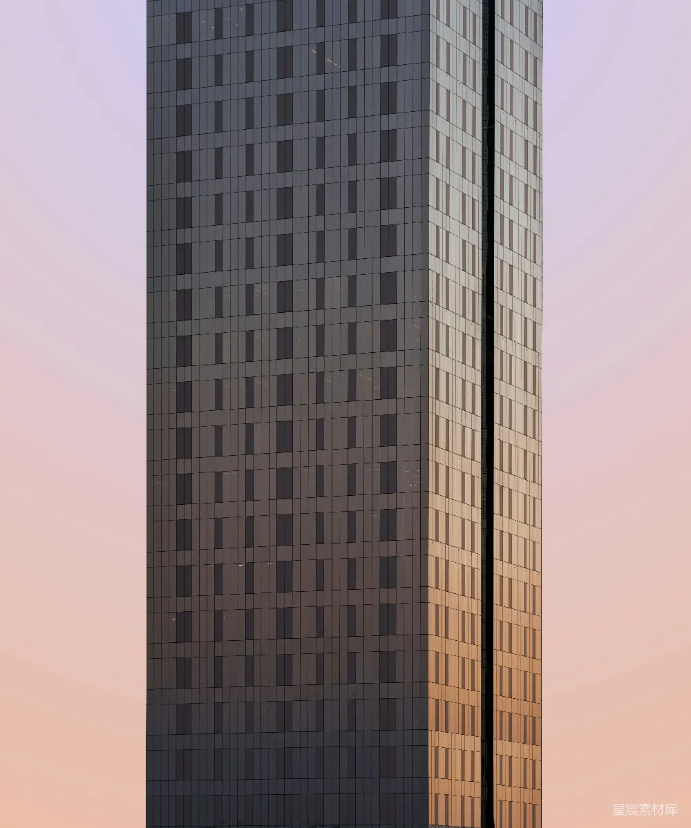 高清摄影 建筑 摩天大楼 城市景观 现代风格 日落 现代摩天大楼剪影