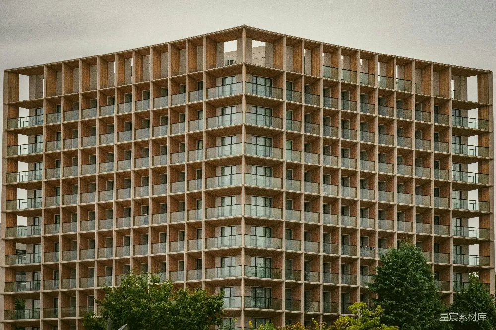 高清摄影 现代建筑 住宅 城市景观 几何图形 现代公寓建筑