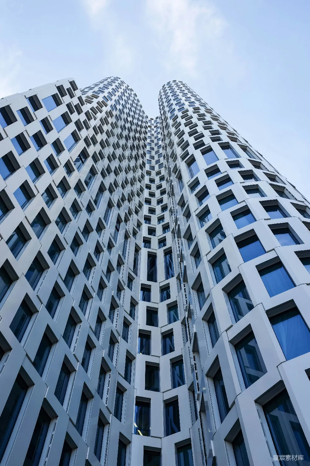 高清摄影 建筑 现代风格 几何设计 城市景观 商务中心 现代建筑的几何之美