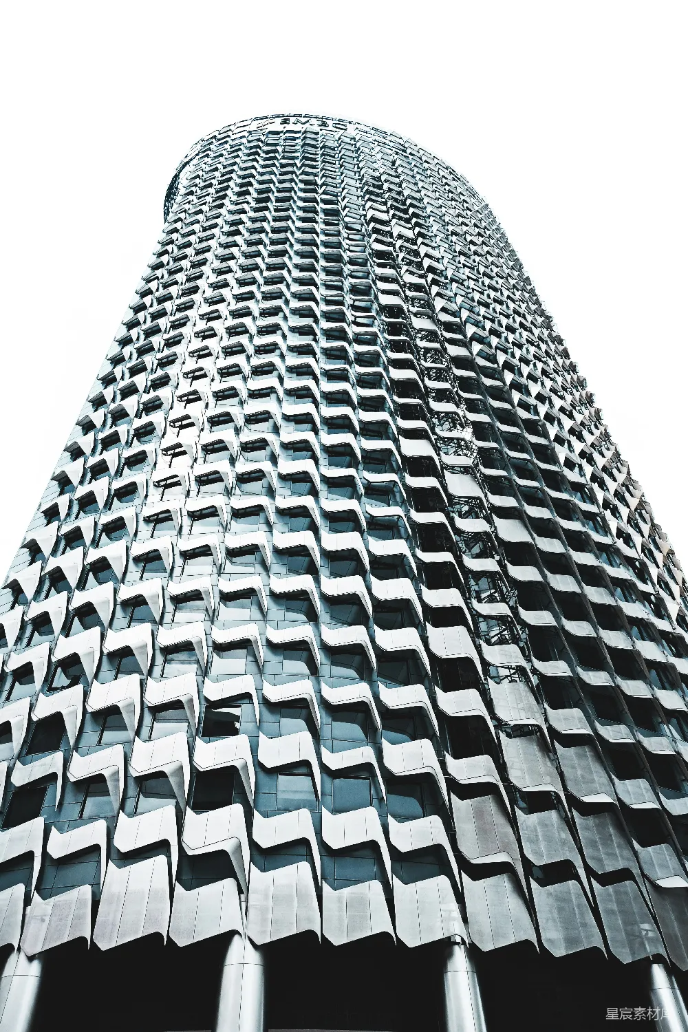 高清摄影 现代建筑 抽象艺术 城市景观 几何图案 未来感 独特建筑的现代美学