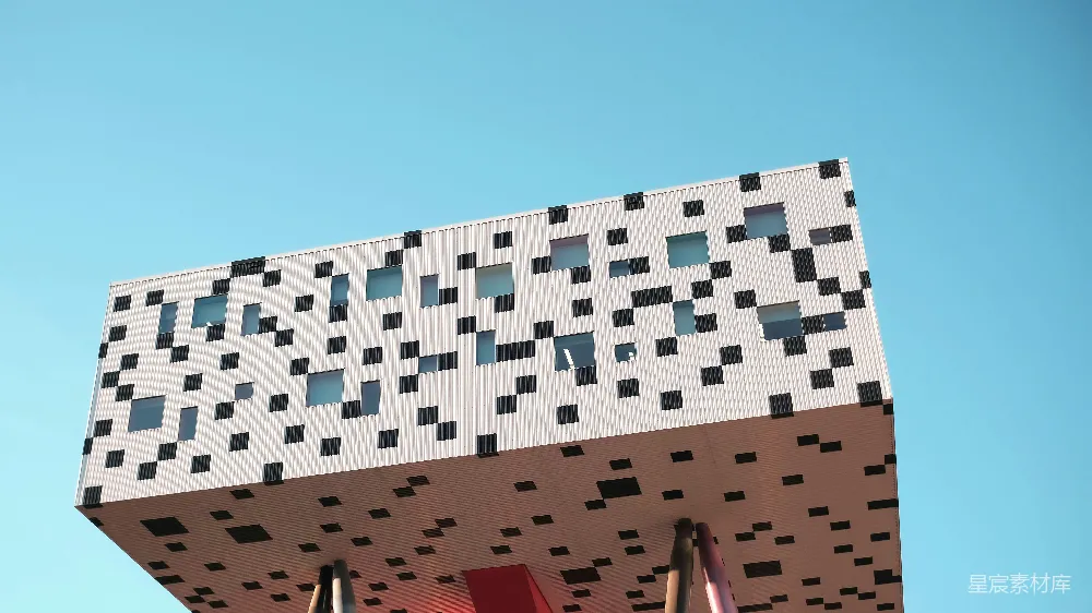 高清摄影 建筑 几何图案 城市景观 现代风格 室外场景 现代建筑的几何之美