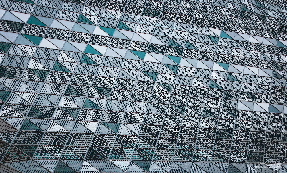 高清摄影 建筑 几何图案 未来感 现代设计 墙面 未来感建筑几何图案