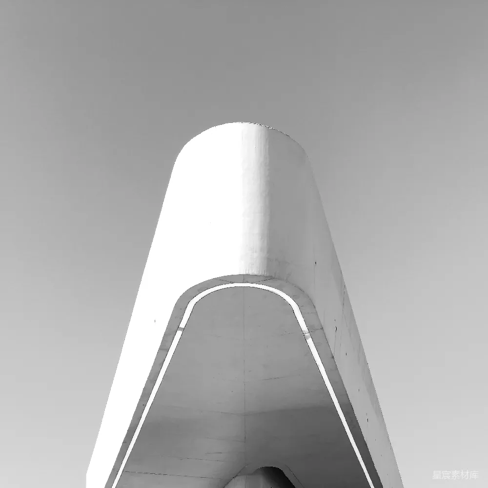 高清摄影 建筑 现代 几何 黑白 线条 现代建筑的简洁线条