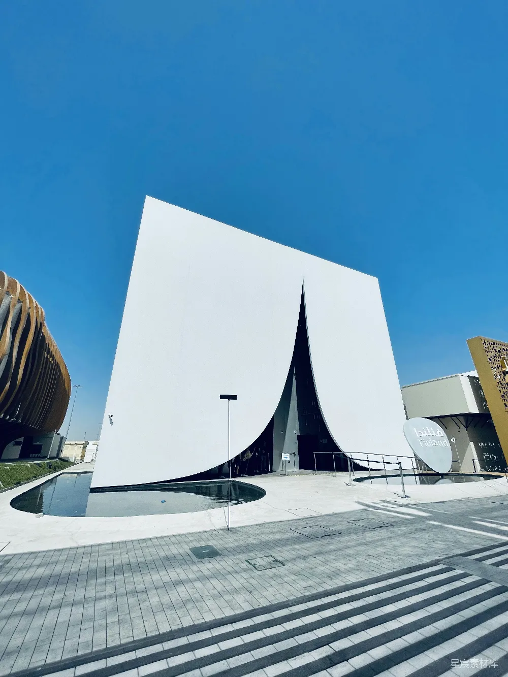 高清摄影 芬兰馆 未来建筑 现代设计 国际展览 城市景观 芬兰馆：未来建筑的典范