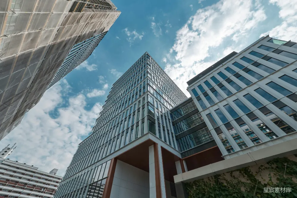 高清摄影 建筑 现代 城市 景观 蓝天 现代都市建筑群