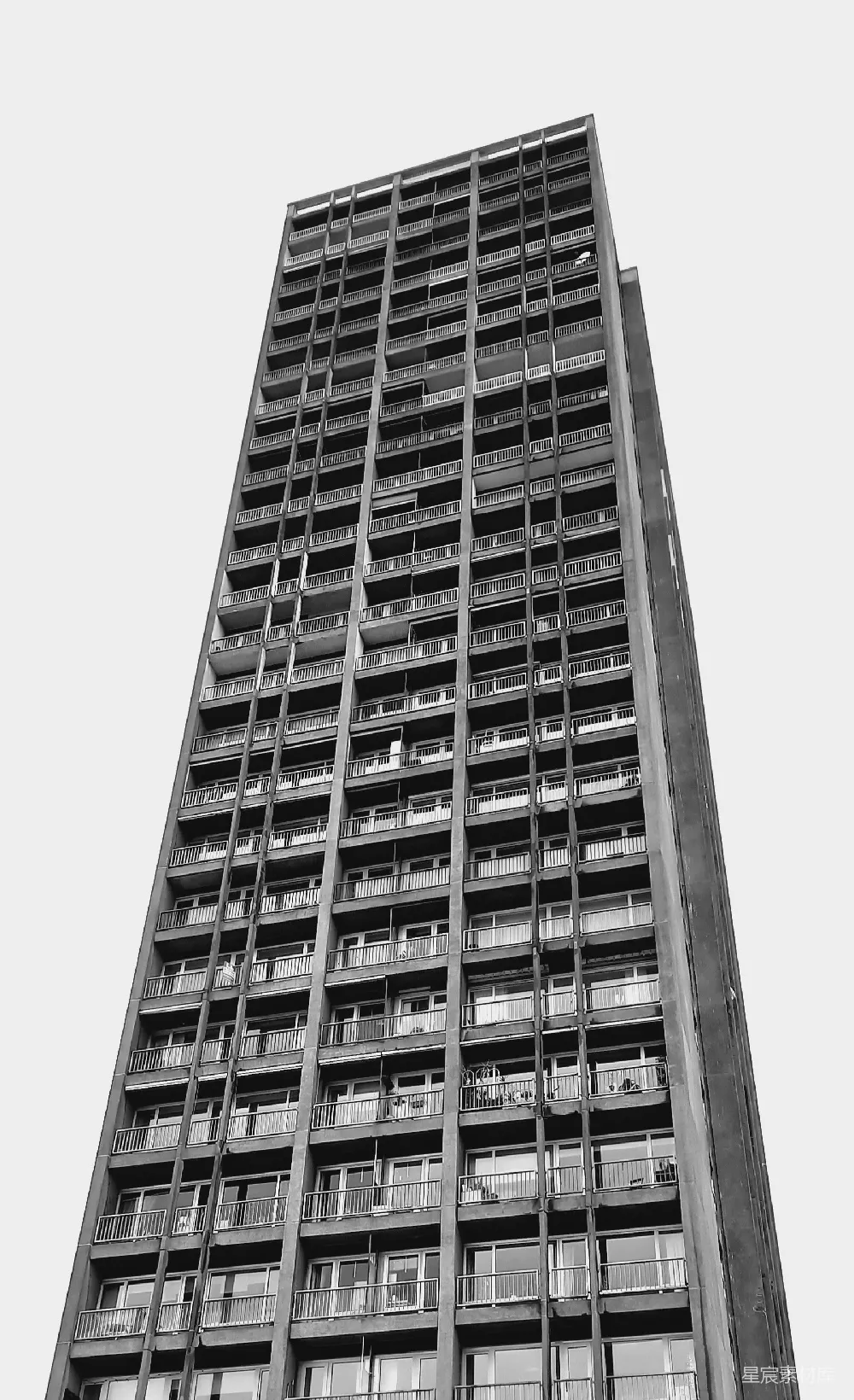 高清摄影 建筑 现代 黑白 城市 高楼 黑白现代建筑