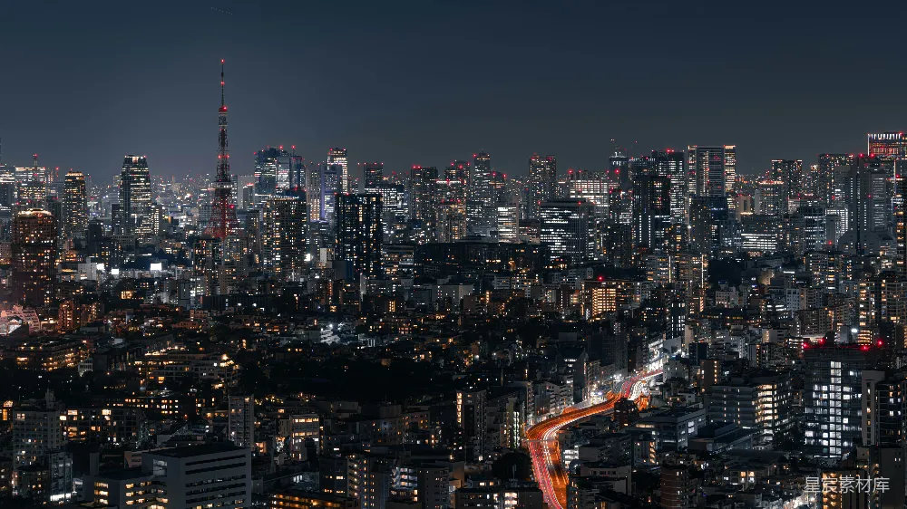 高清摄影 东京 夜景 城市 建筑 都市 东京夜景