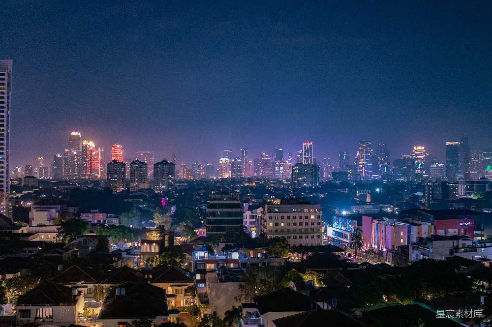 高清摄影 城市夜景 现代建筑 都市风光 夜色迷人 高楼大厦 夜幕下的城市繁华