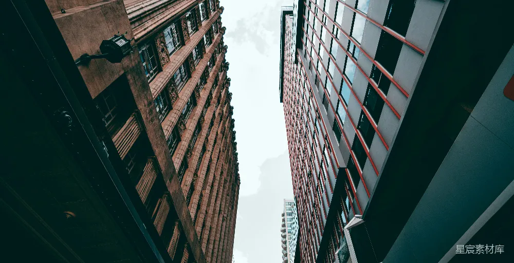 高清摄影 建筑 城市 现代 都市 高耸 高楼林立的都市视角