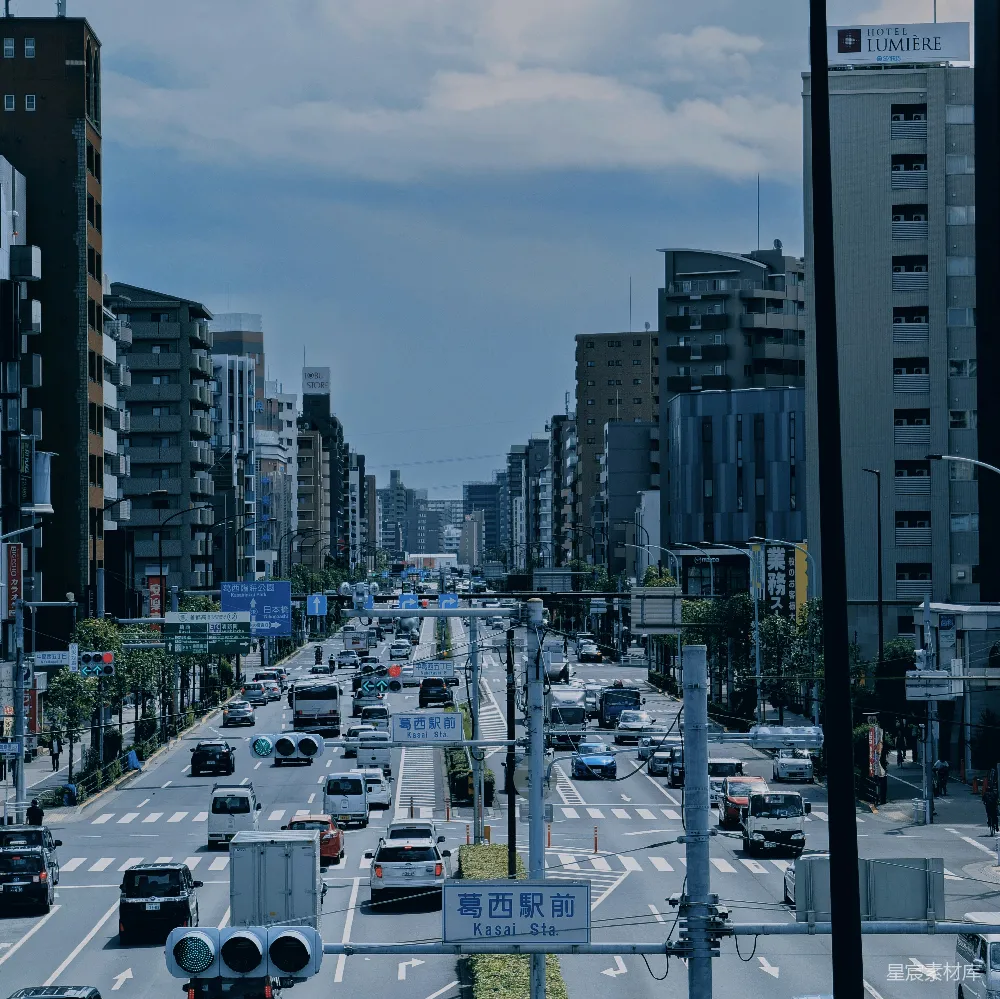高清摄影 城市 交通 清晨 建筑 街道 都市的清晨景象