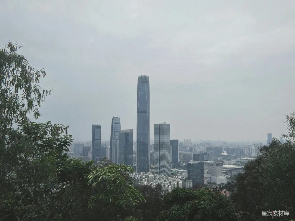 高清摄影 城市风光 现代建筑 自然与城市结合 都市景观 城市天际线 城市天际线与自然景色