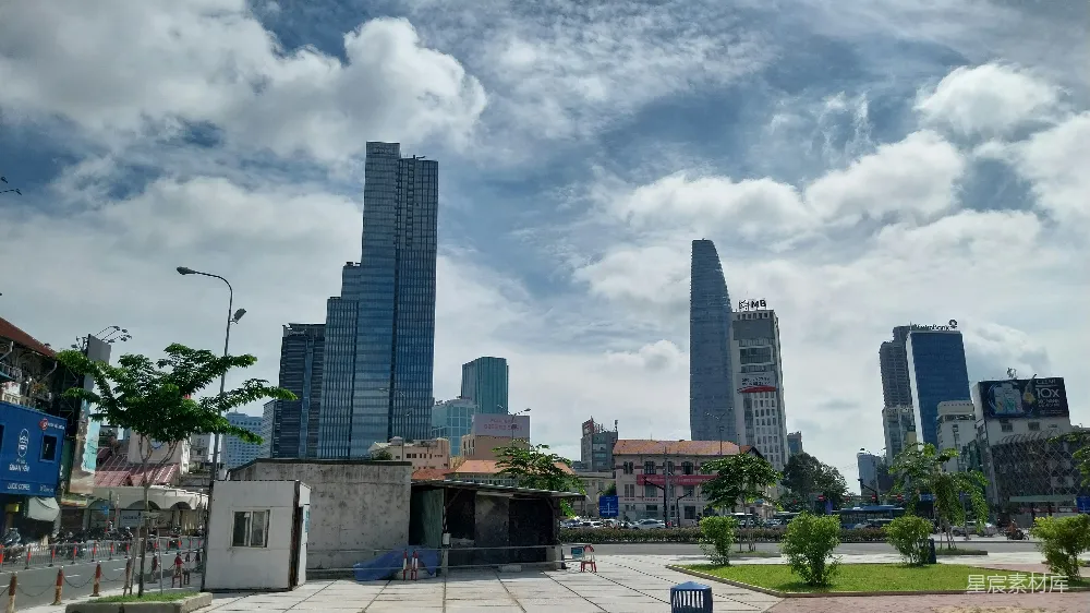 高清摄影 城市 摩天大楼 都市 建筑 景观 现代城市天际线