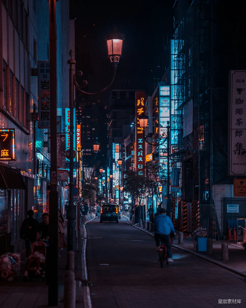 高清摄影 东京 霓虹灯 夜景 城市 现代 霓虹夜景下的东京街头