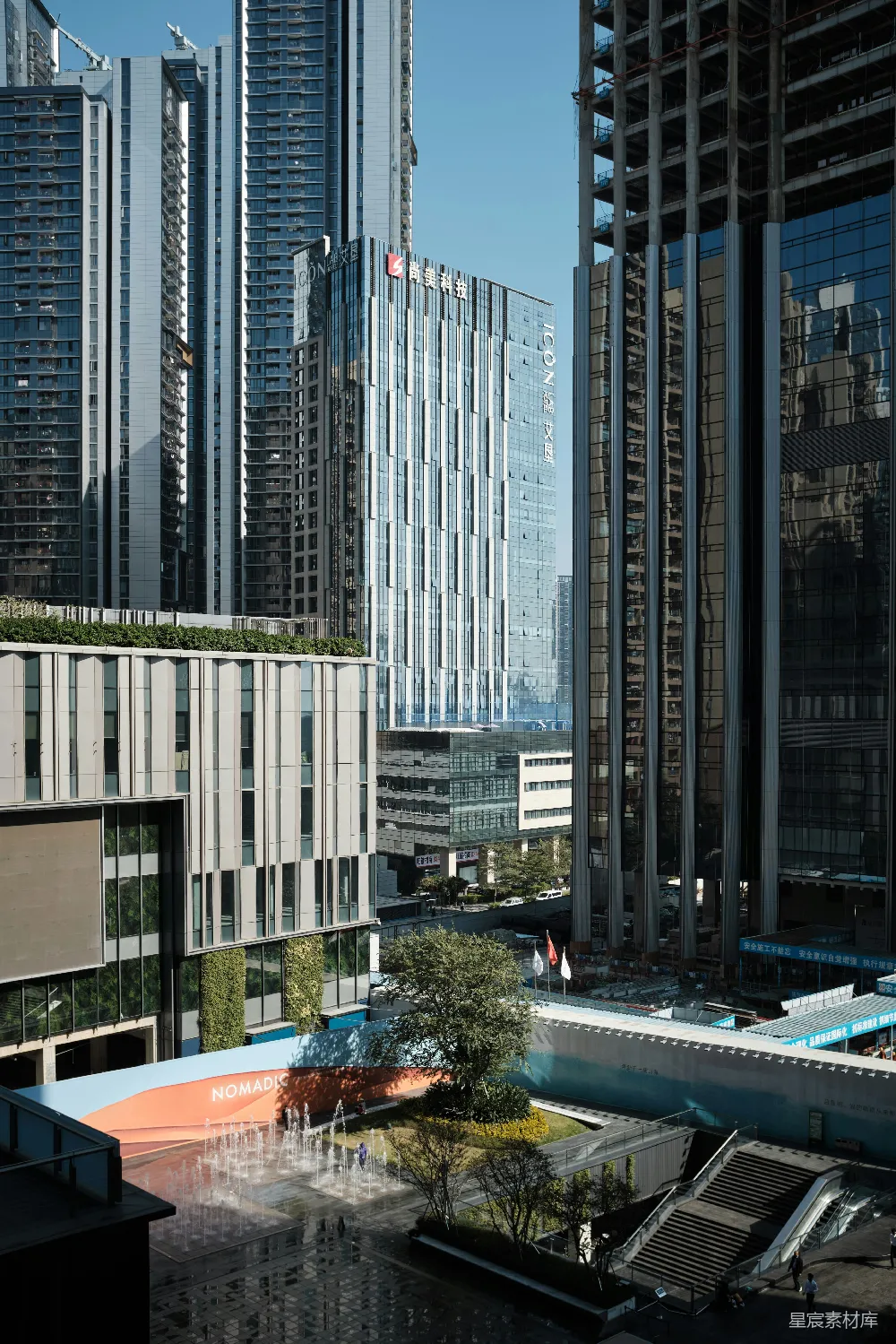 高清摄影 城市景观 现代建筑 商业中心 都市风光 商务环境 都市现代建筑群