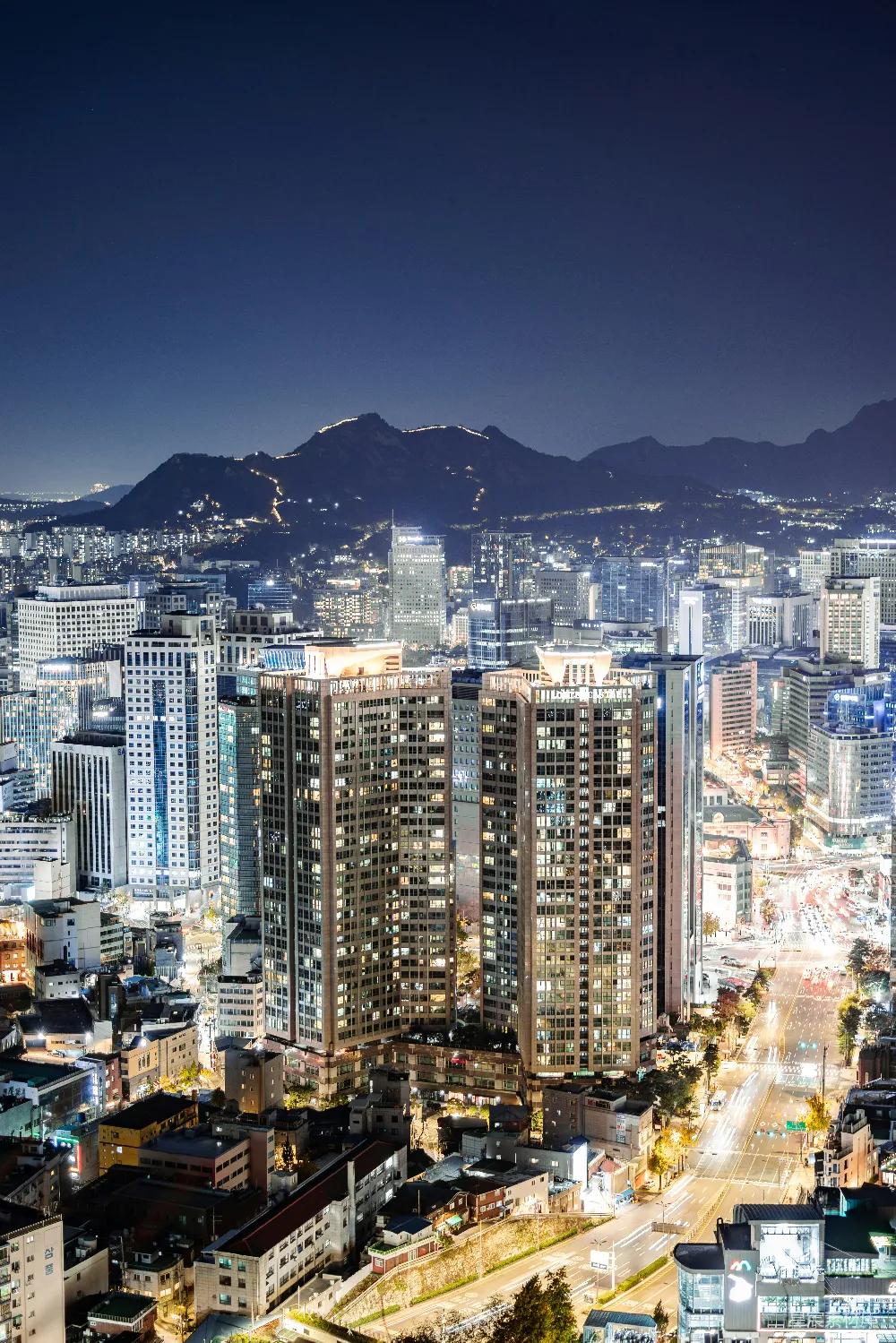 高清摄影 城市夜景 高楼大厦 都市风光 城市天际线 都市夜景 夜幕下的都市繁华