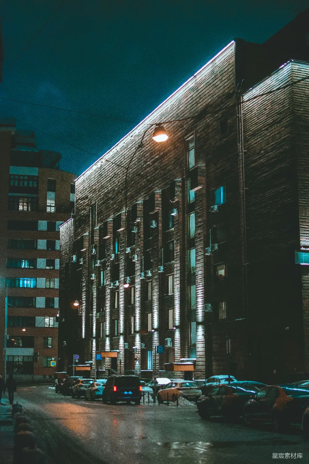 高清摄影 城市 夜景 建筑 灯光 现代 夜色中的城市建筑