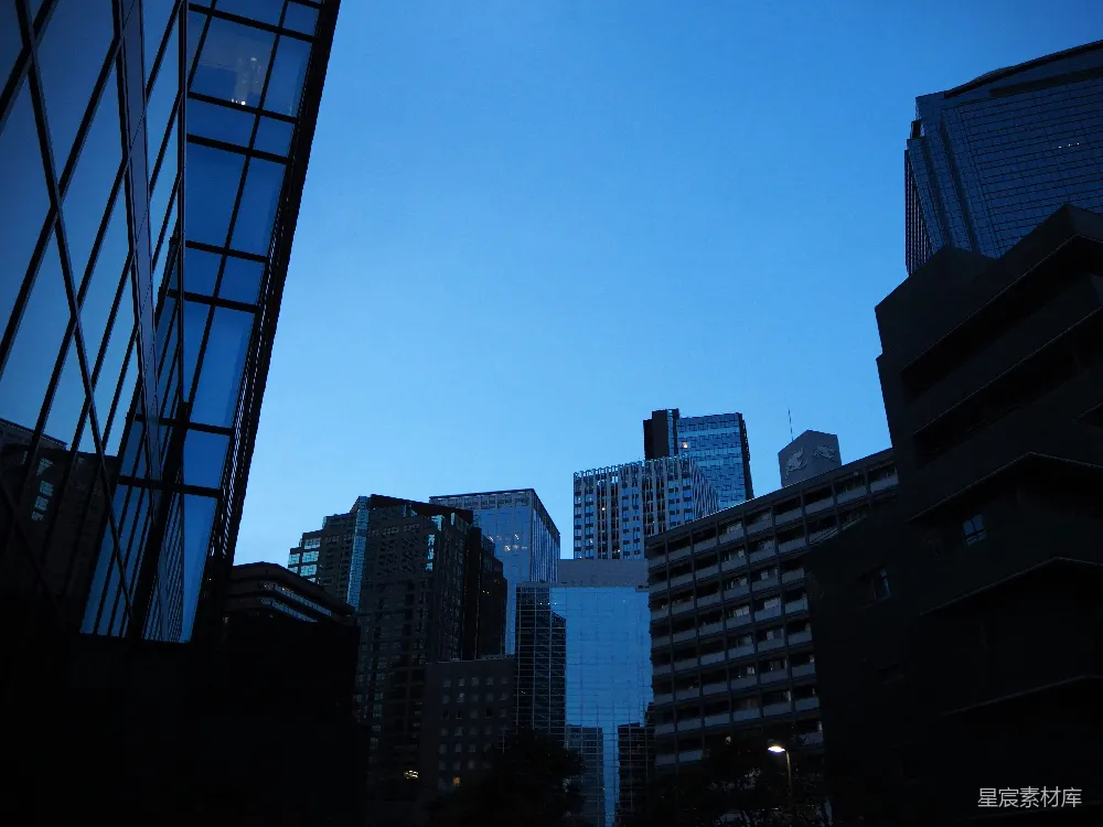 高清摄影 城市 黄昏 建筑 剪影 都市 都市黄昏的剪影