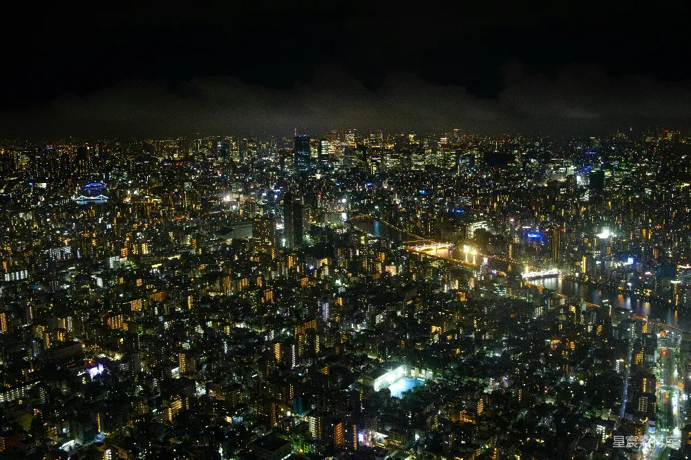 高清摄影 东京 夜景 城市 都市 夜晚 夜幕下的东京
