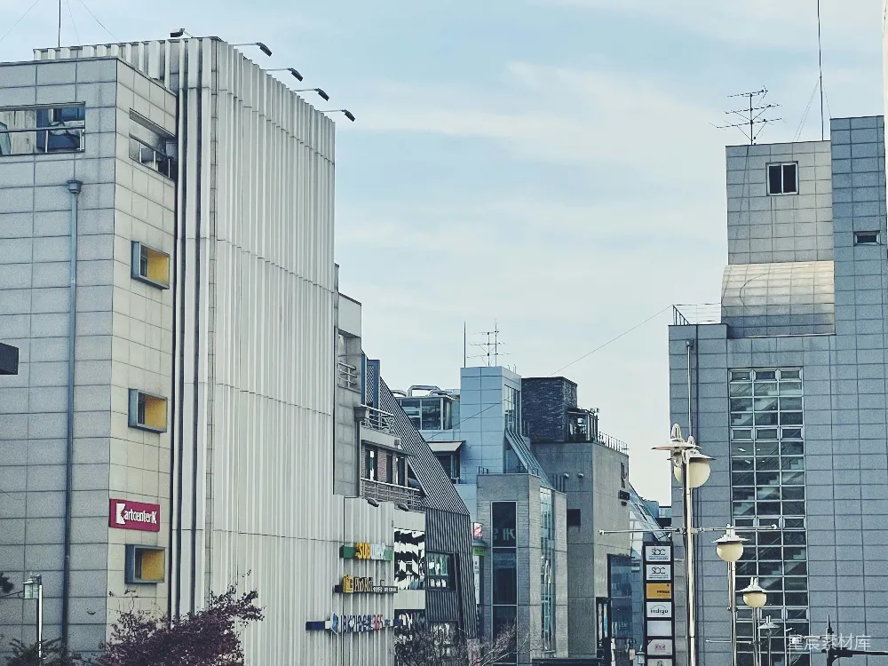 高清摄影 建筑 城市 街道 现代 都市 现代城市街景