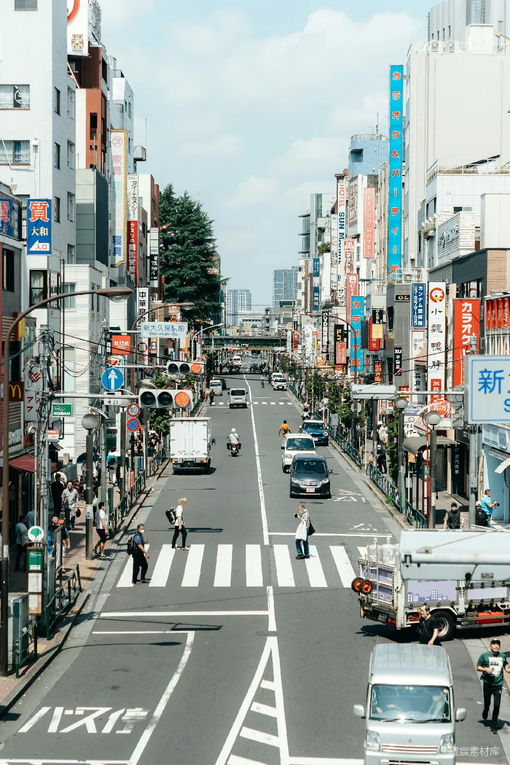 高清摄影 东京 街道 城市生活 交通 繁忙 东京街头的日常