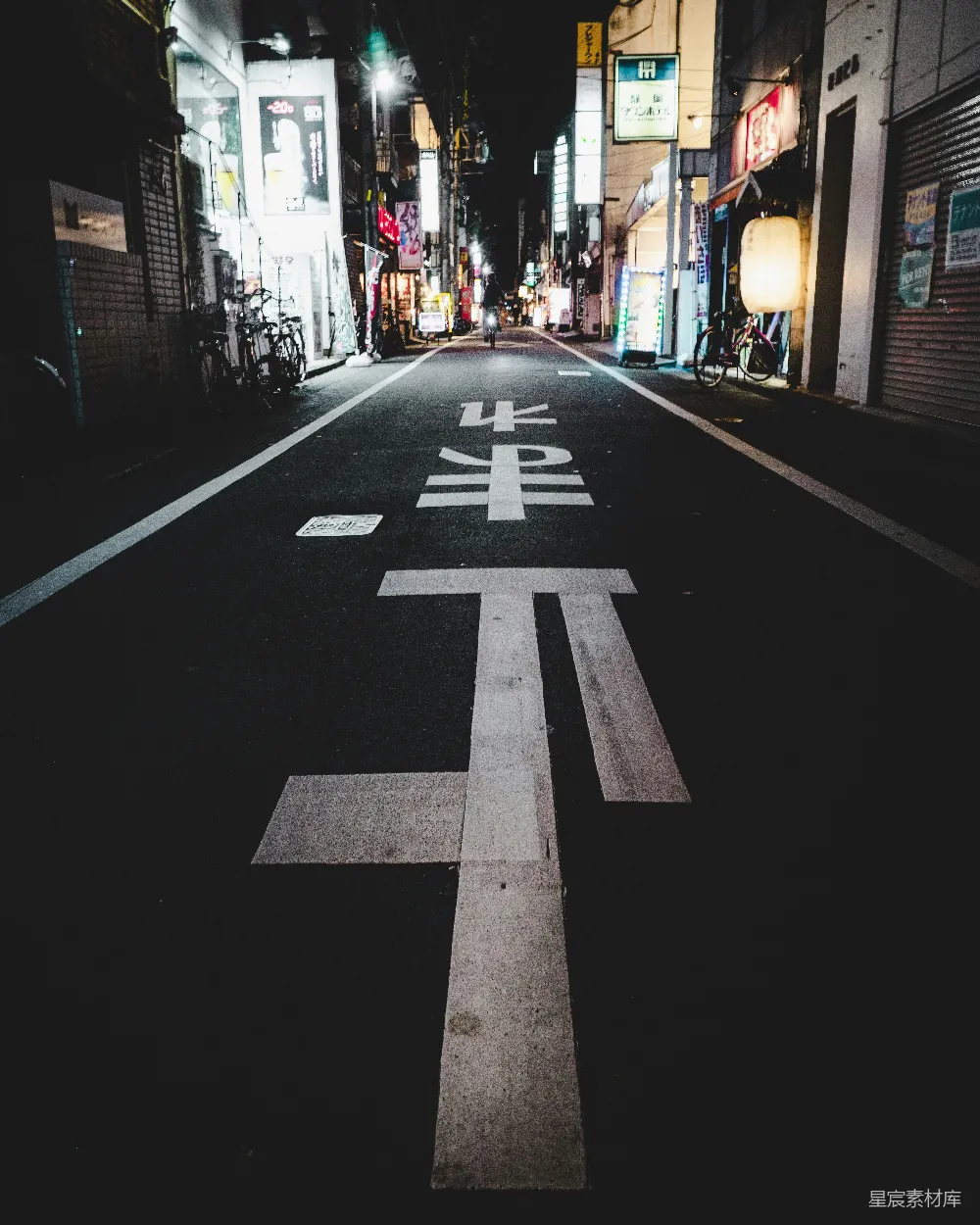 高清摄影 日本 夜晚 城市 街道 夜景 夜晚的日本街头
