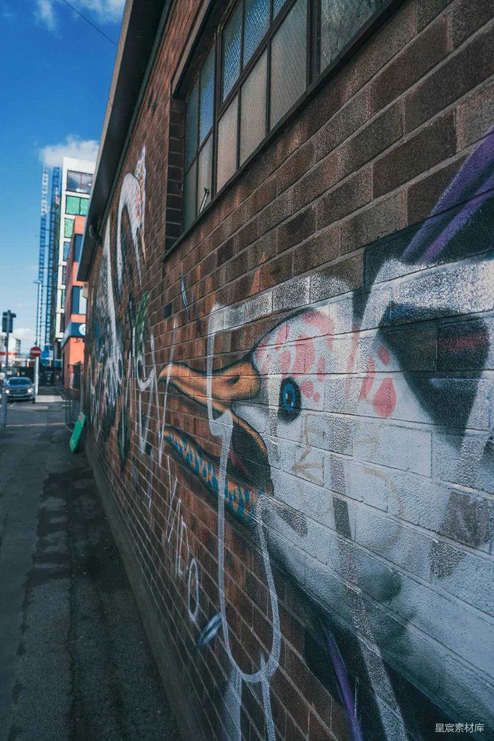 高清摄影 街头艺术 城市风景 壁画 建筑艺术 创意 城市角落的街头艺术