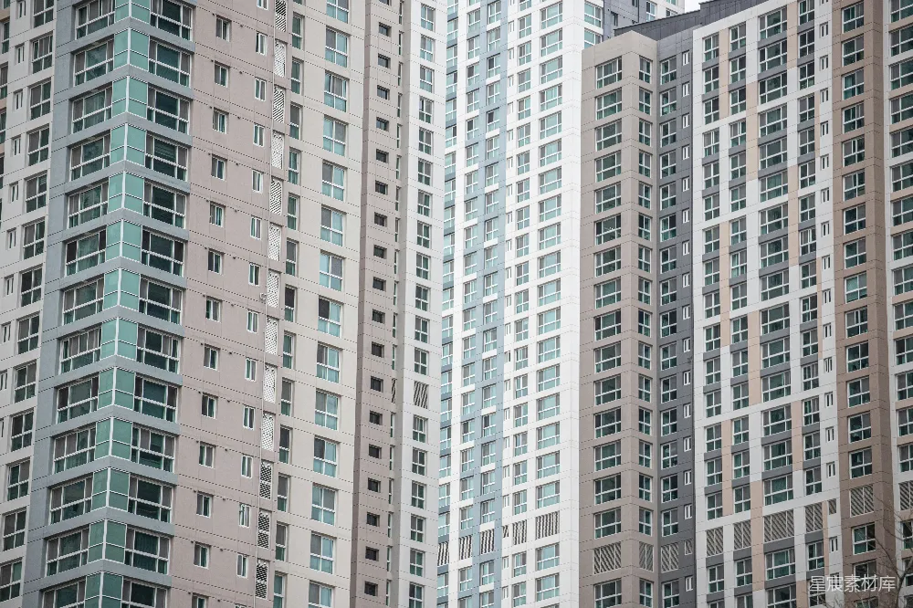 高清摄影 建筑 现代 住宅 城市 结构 现代高层建筑群
