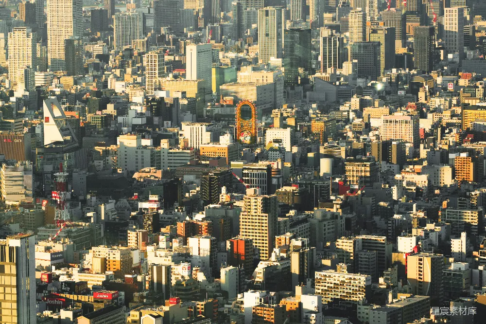 高清摄影 东京 城市 建筑 日落 都市 东京晴空塔俯瞰