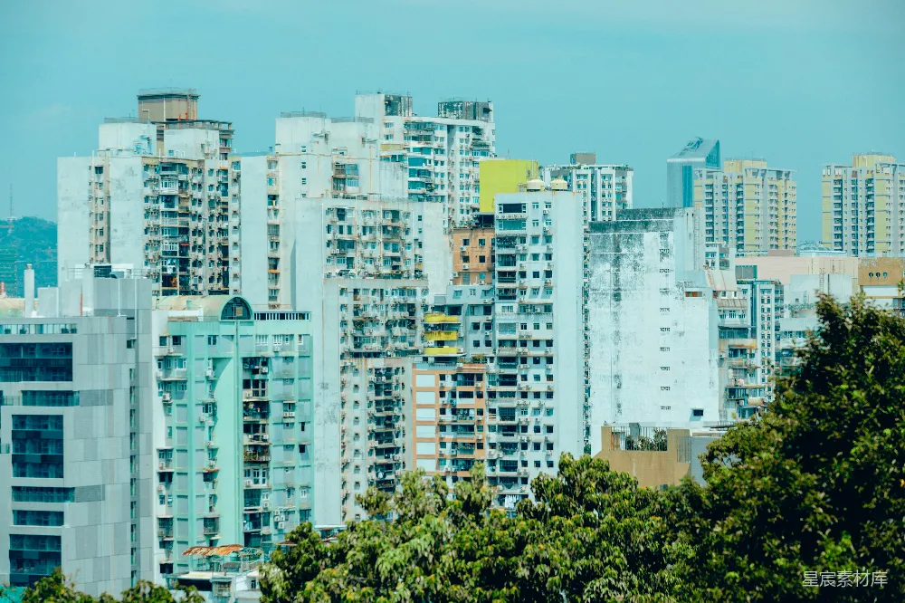高清摄影 城市 建筑 景观 都市 视角 城市的天际线