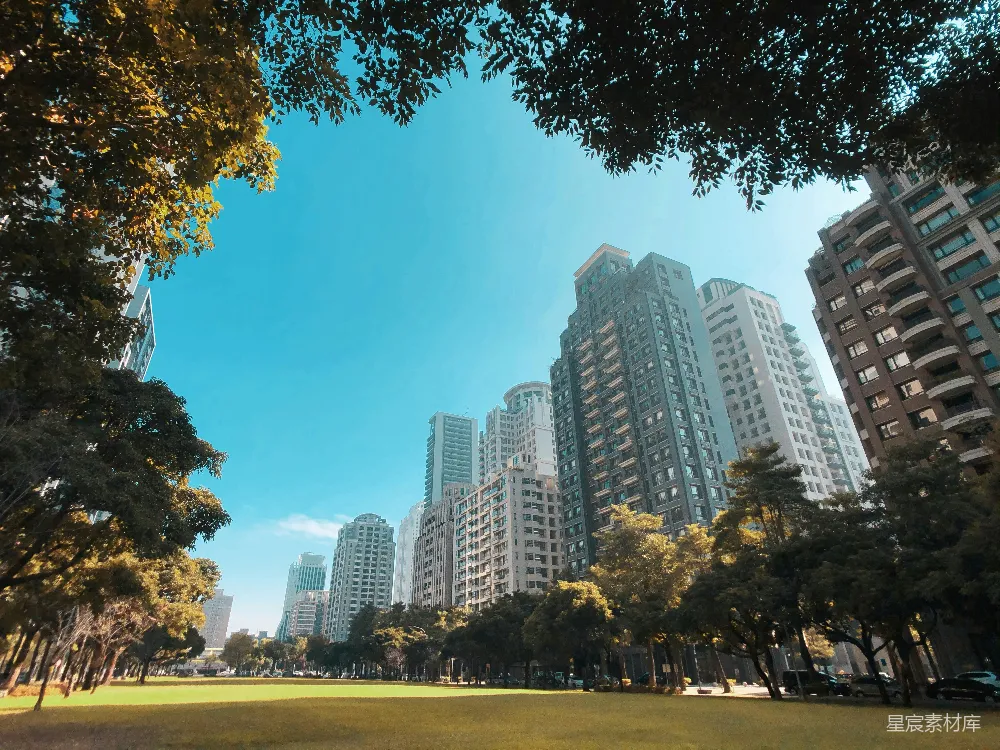 高清摄影 城市 自然 建筑 景观 休闲 都市中的绿洲