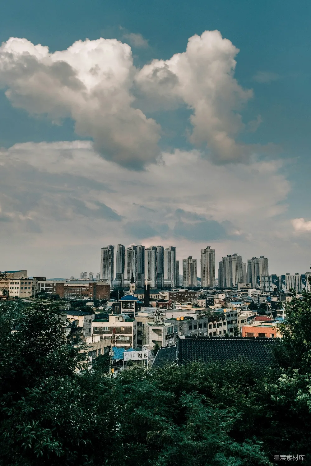 高清摄影 城市 云海 建筑 自然 风景 城市与云海