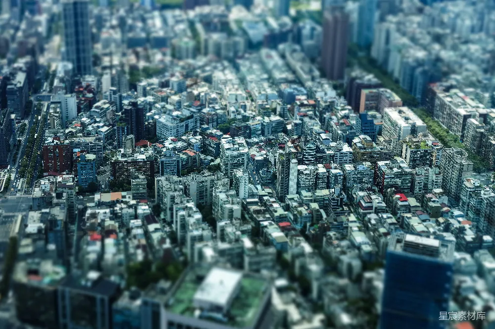 高清摄影 城市 微缩 建筑 街景 都市 城市微型景观