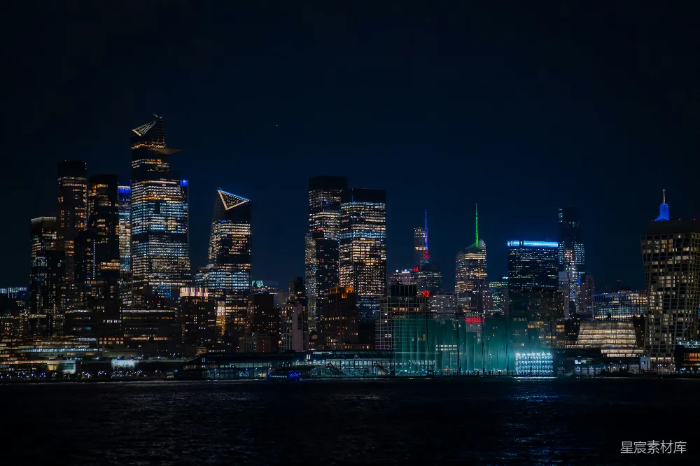高清摄影 城市 夜景 建筑 都市 现代 夜幕下的摩天大楼