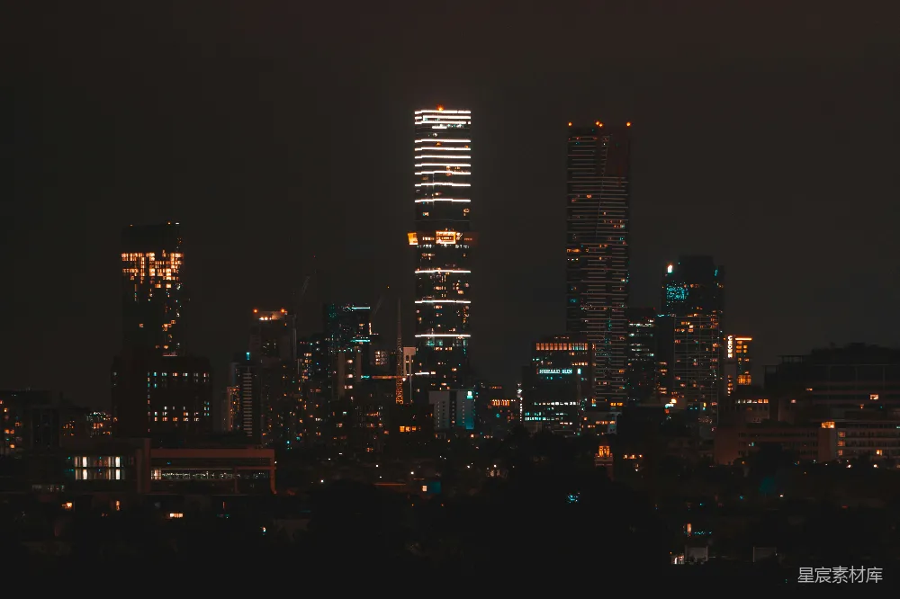 高清摄影 城市 夜景 高楼 都市 建筑 城市夜景