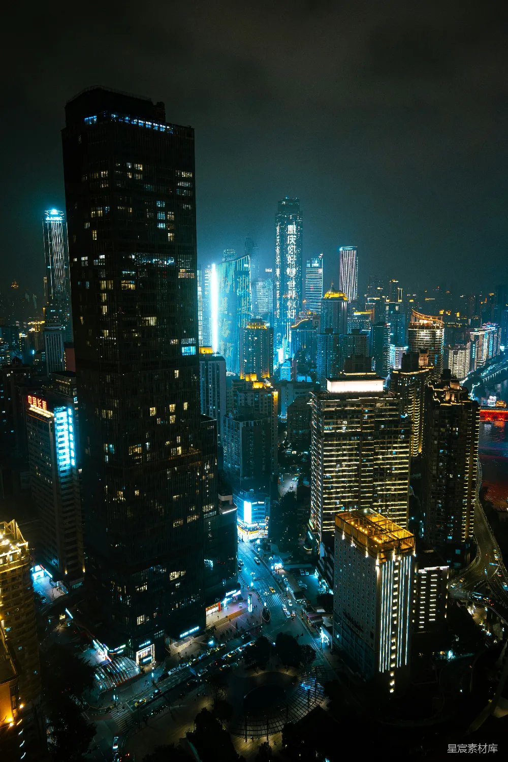 高清摄影 城市夜景 高楼大厦 都市风光 城市夜色 现代都市 夜幕下的繁华都市