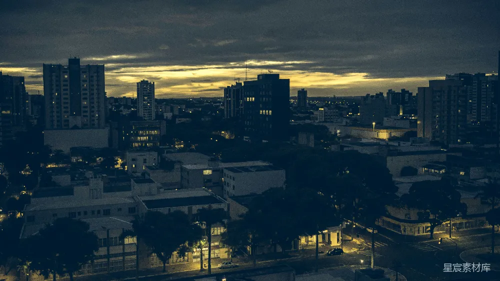 高清摄影 城市 黄昏 建筑 夜景 城市风光 黄昏时的城市风景
