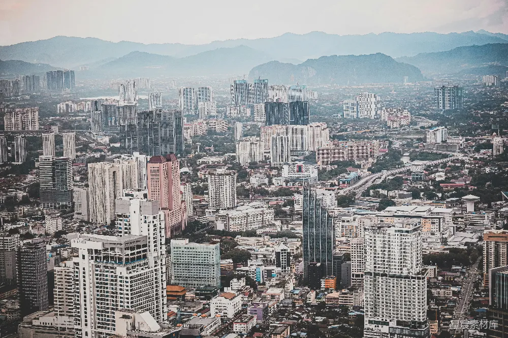 高清摄影 城市 建筑 天际线 城市景观 都市 城市全景俯瞰