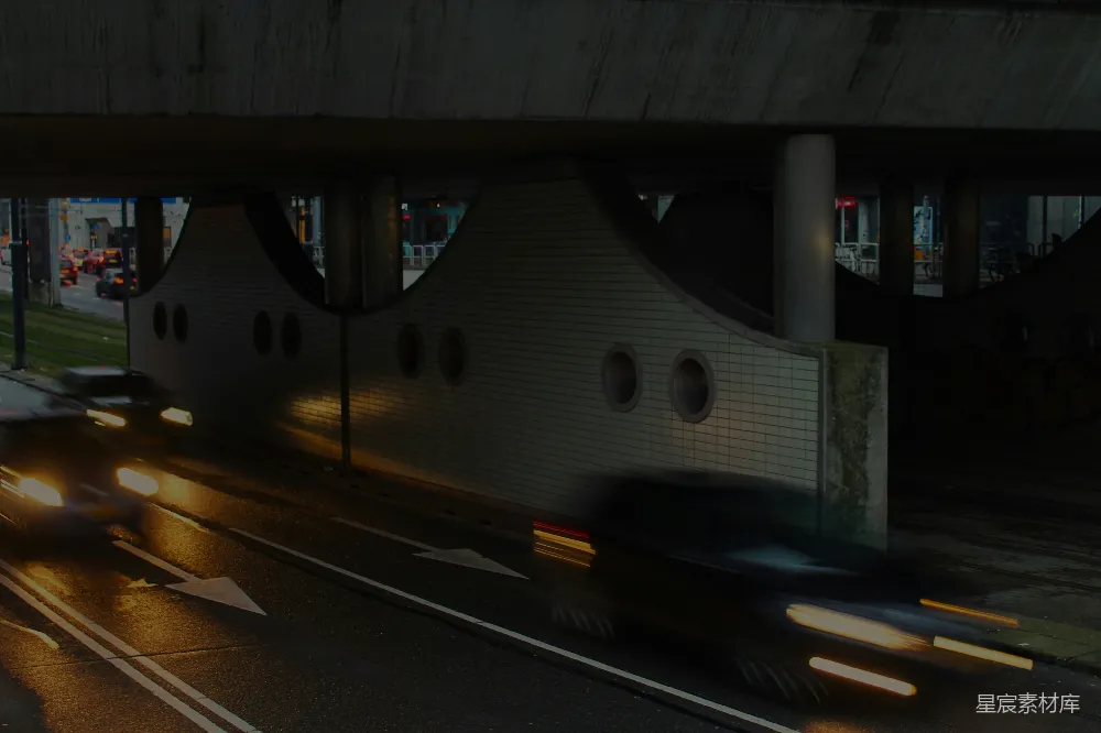 高清摄影 城市 交通 夜晚 建筑 现代 城市夜晚的交通与建筑