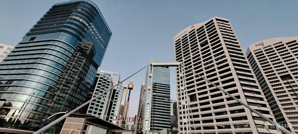 高清摄影 悉尼 CBD 摩天大楼 现代建筑 城市风光 悉尼CBD建筑群