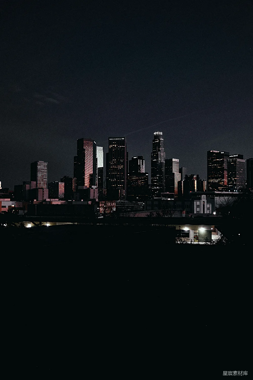 高清摄影 城市夜景 建筑群 夜景摄影 都市风光 城市地标 夜幕下的都市剪影