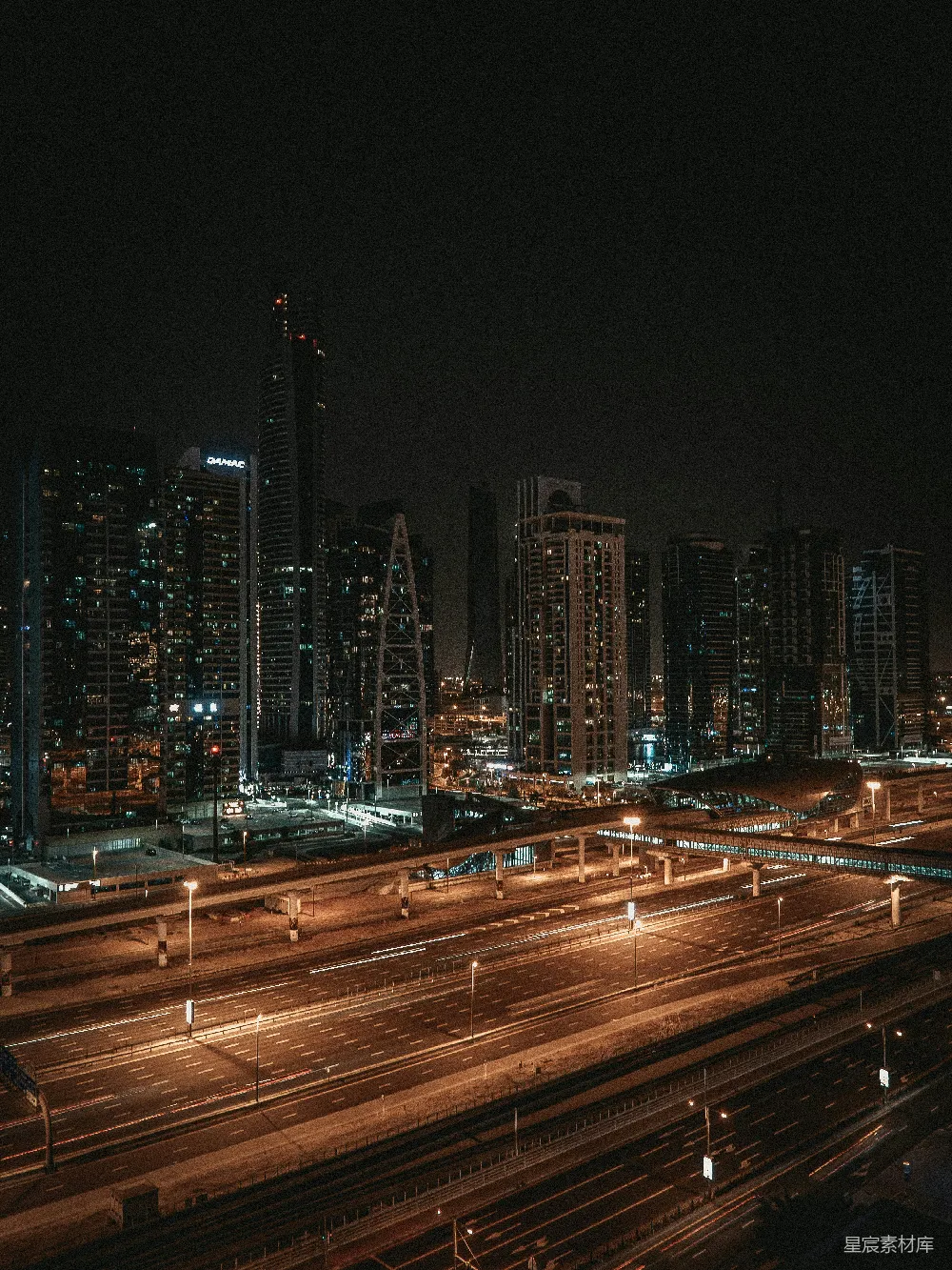 高清摄影 城市 夜景 高楼大厦 交通 都市 灯火辉煌的城市夜景