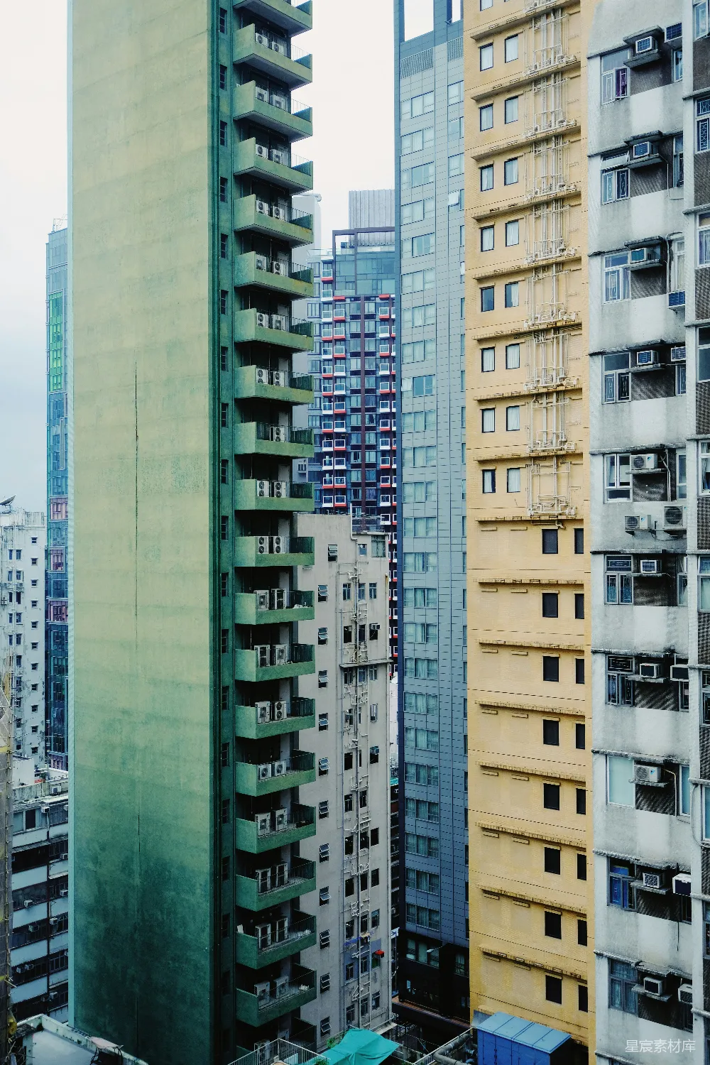 高清摄影 城市 建筑 色彩 现代 都市 城市建筑的色彩与秩序