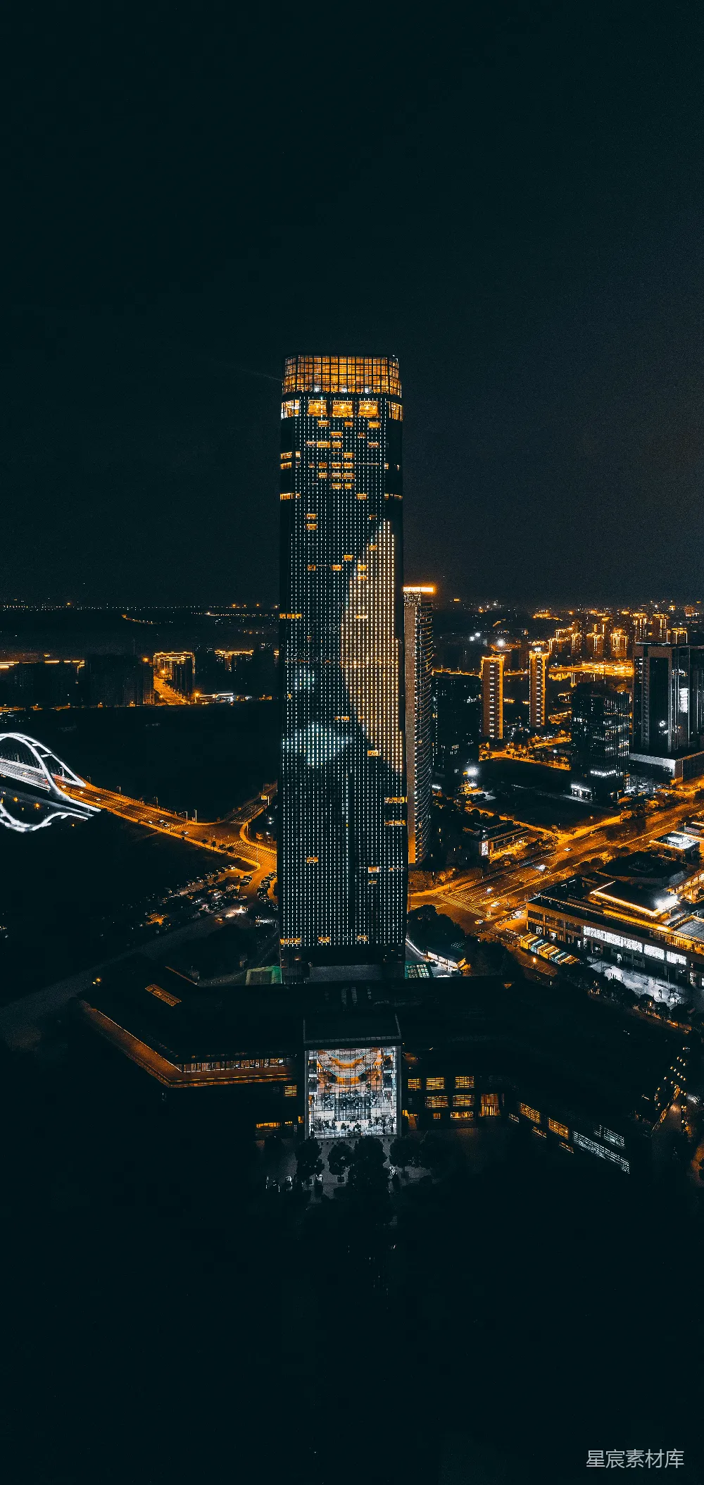 高清摄影 城市夜景 高楼大厦 建筑摄影 城市风光 现代都市 城市夜景：璀璨高楼