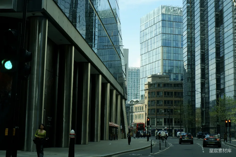 高清摄影 城市 建筑 交通 都市 现代 现代都市街道风景