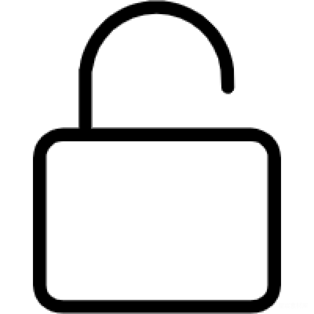 元素素材 图标 一片黑暗，无光的夜景