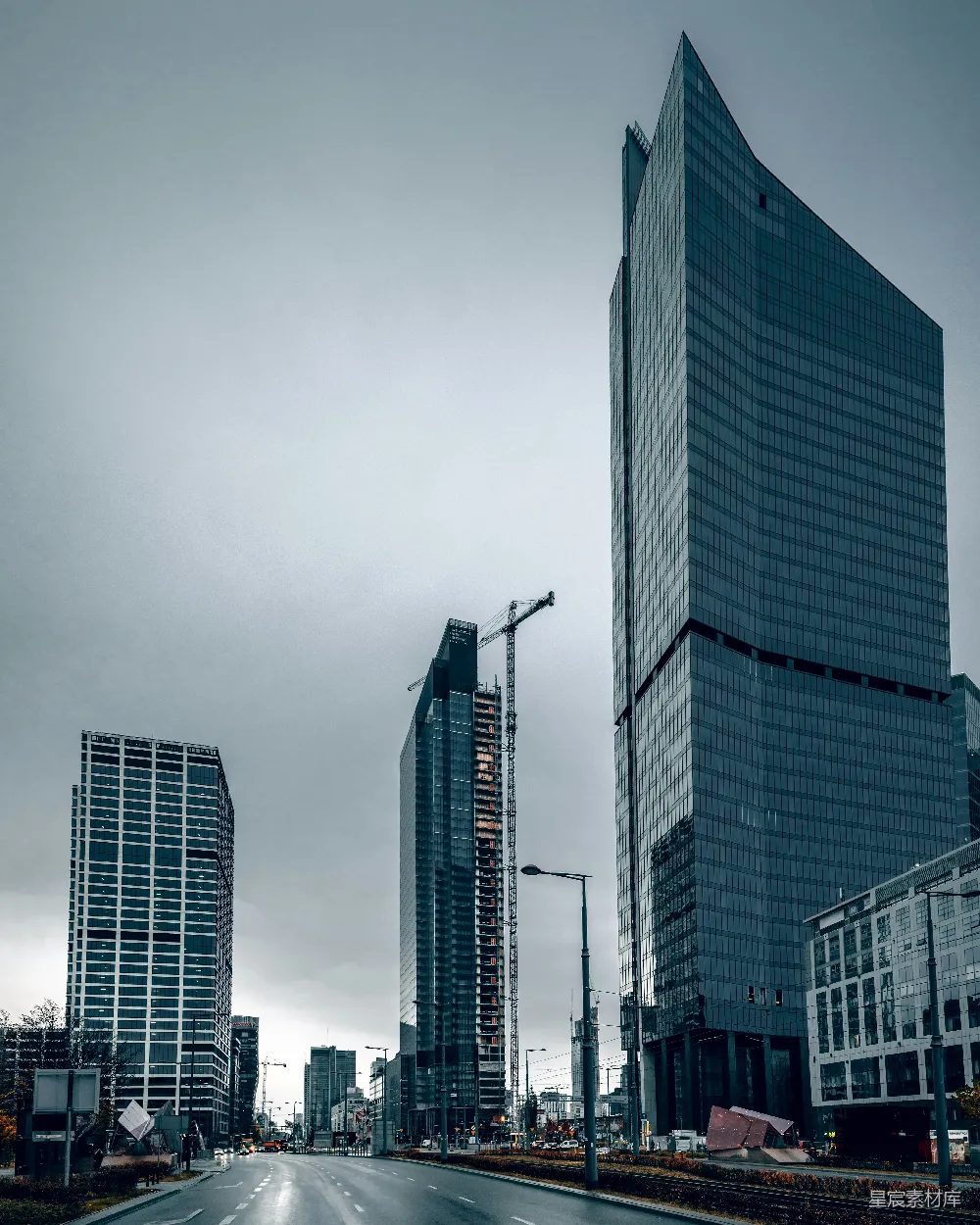 高清摄影 城市 高楼 建筑 街道 现代 现代都市的建筑群