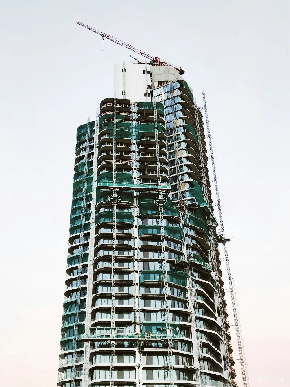 高清摄影 建筑 高楼 施工 现代化 城市 现代化高楼建筑施工