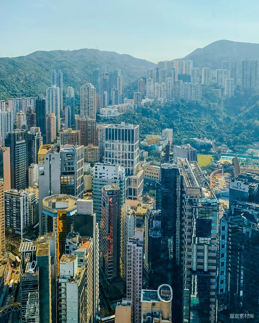 高清摄影 城市 高楼 自然景观 都市风光 建筑 香港城市天际线